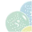 balony happy birthday 3th bday mix folat 13 6 szt