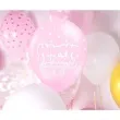 balony happy birthday baby girl pastel rozowy 12 strong 6 szt