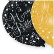 balony happy birthday elegant mix amscan 11 6 szt