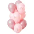 balony happy birthday elegant rozowe folat 12 12 szt