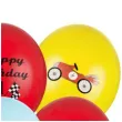 balony happy birthday formula 1 mix partydeco 12 6 szt
