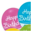 balony happy birthday girlandy mix amscan 11 6 szt