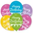 balony happy birthday girlandy mix amscan 11 6 szt