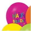 balony happy birthday gwiazdki mix godan 12 5 szt