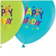 balony happy birthday gwiazdki mix godan 12 5 szt