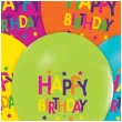 balony happy birthday gwiazdki mix godan 12 5 szt