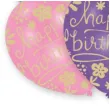 balony happy birthday kwiatki mix amscan 11 6 szt
