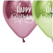 balony happy birthday platynowa mieszanka mix godan 12 5 szt