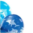 balony happy birthday rekin niebieskie belbal 12 6 szt