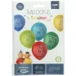 balony happy birthday sasiedzi pat i mat mix folat 13 6 szt
