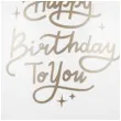 balony happy birthday to you biale partydeco 12 50 szt