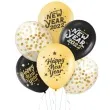 balony happy new year 2022 mix partypal 12 6 szt