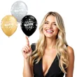 balony happy new year mix qualatex 11 25 szt