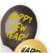 balony happy new year zloty mix gemar 13 5 szt