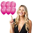balony hen night wieczor panienski fuksja 12 6 szt