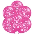 balony hot party rozowy metalik strong 14 50 szt