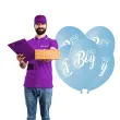 balony its a boy pastelowy blekitny gemar 13 5 szt