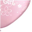 balony its a girl kon na biegunach rozowy metalik qualatex 11 25 szt