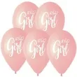 balony its a girl rozowy gemar 13 5 szt