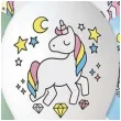 balony jednorozec magiczna noc mix gemar 12 5 szt