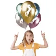 balony jednorozec metaliczne gemar 13 5 szt