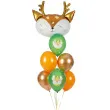 balony jelonek w czapeczce mix partydeco 12 6 szt