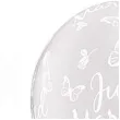 balony just married perlowy metalik qualatex 11 25 szt