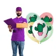 balony kaktusy w doniczkach mix gemar 13 5 szt