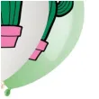 balony kaktusy w doniczkach mix gemar 13 5 szt