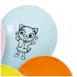 balony kicia kocia godan 5 szt 12