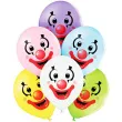 balony klaun pastel mix belbal 12 6 szt