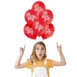 balony kocham cie pastel bialy belbal 12 6 szt