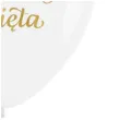 balony komunia swieta golabek biale partypal 12 100 szt