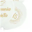 balony komunia swieta golabek i ihs w ornamencie bialy 12 6 szt