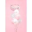 balony kotek pastel bialy partydeco 12 50 szt