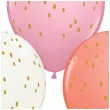 balony kropeczki mix pastel qualatex 11 25 szt