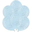 balony kropki pastel blekitne strong 12 6 szt