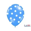 balony kropki pastel cornflower blue strong 14 6 szt