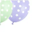 balony kropki pastel mix partydeco 12 50 szt