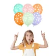 balony kropki pastel mix partydeco 12 6 szt