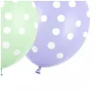 balony kropki pastel mix partydeco 12 6 szt