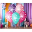 balony ksiezniczka mala pastel mix godan 12 5 szt