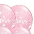 balony ksiezniczka princess rozowy qualatex 11 6 szt