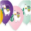 balony lama i kaktusy 13 gemar 5 szt
