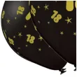 balony lateksowe gold 18 czarne grabo 12 5 szt
