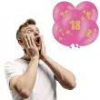 balony lateksowe gold 18 fuksja grabo 12 5 szt