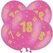 balony lateksowe gold 18 fuksja grabo 12 5 szt
