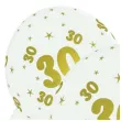 balony lateksowe gold 30 biale grabo 12 5 szt
