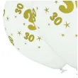 balony lateksowe gold 30 biale grabo 12 5 szt