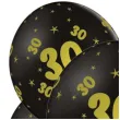 balony lateksowe gold 30 czarne grabo 12 5 szt